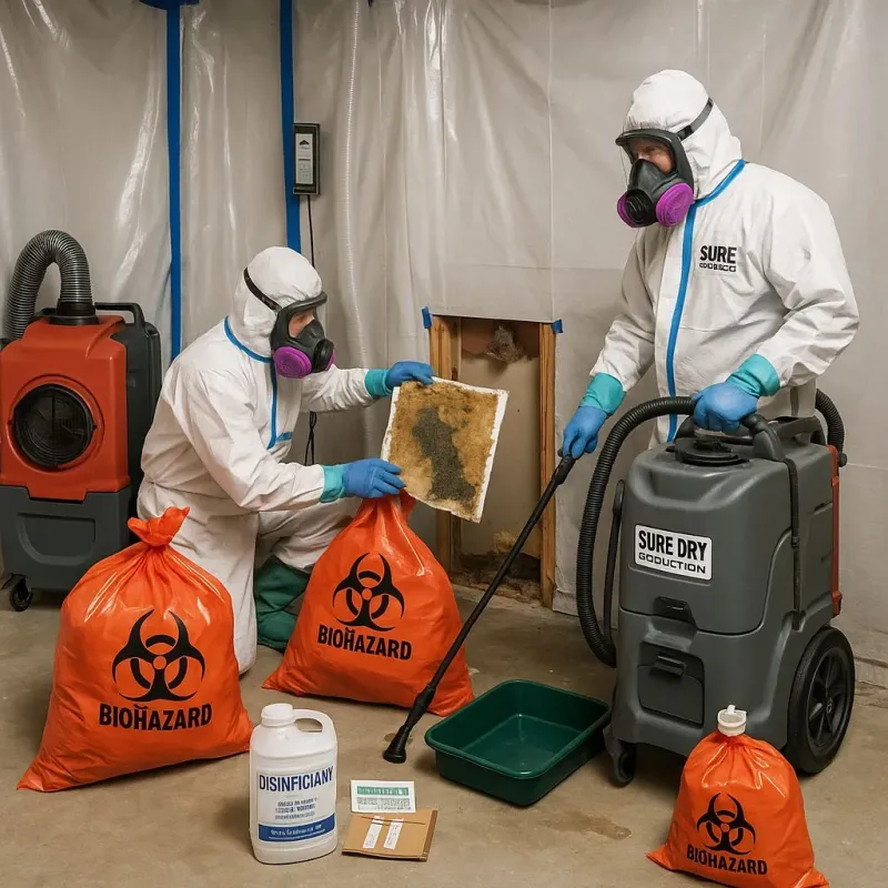 Contaminated Water Handling Protocols process in Beckett Ridge, OH