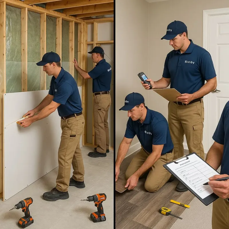 Repairs and Reconstruction process in Beckett Ridge, OH